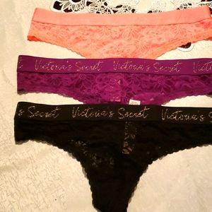 Victoria secret woman thong